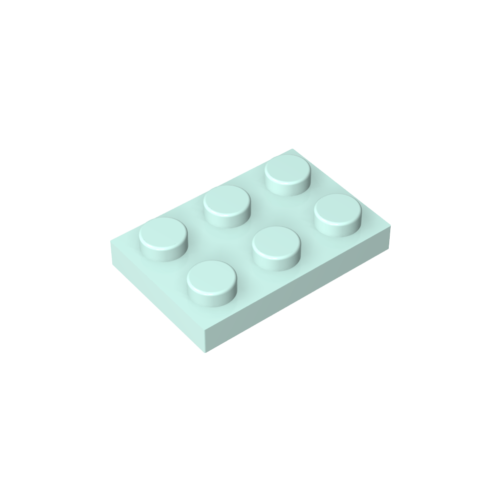 Assiette 2 x 3-MyGobricksFr