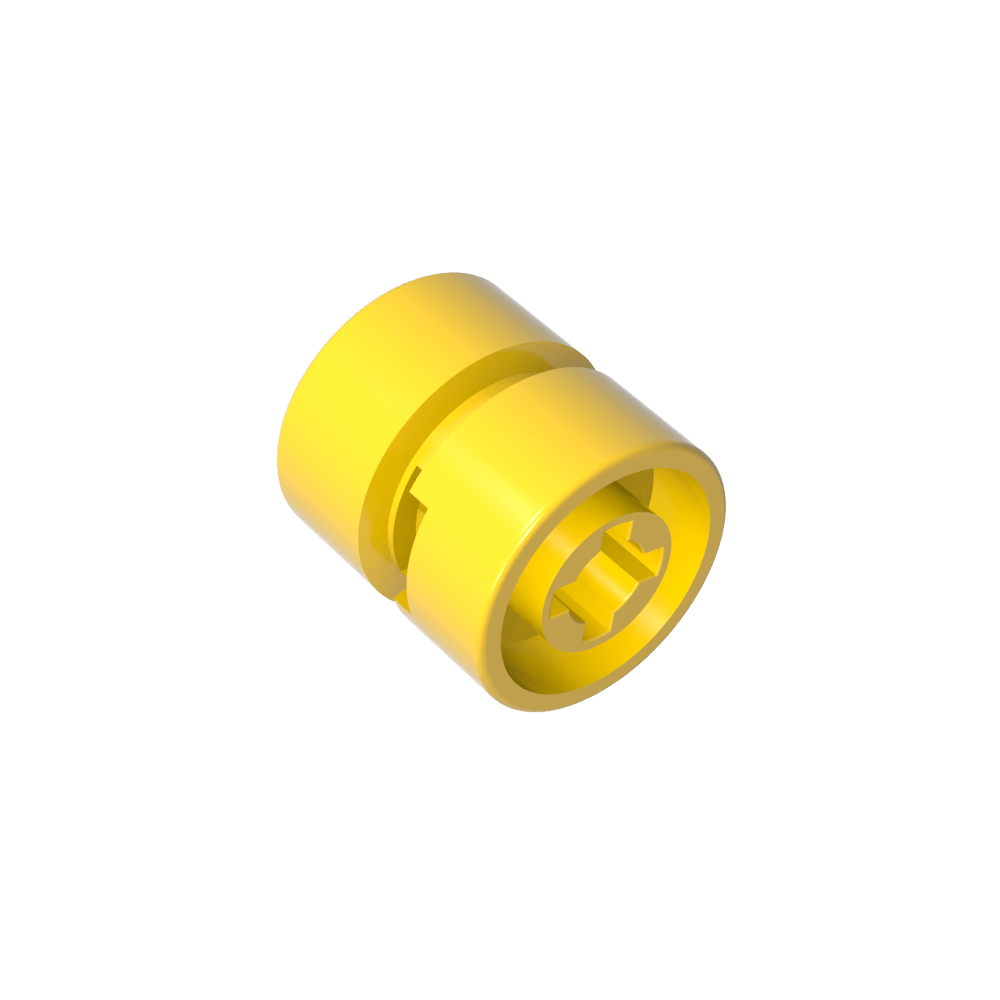 Roue 11 x 12 avec trou cranté pour axe de support de roue-MyGobricksFr
