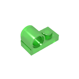 Plaque spéciale 1 x 2 avec trou pour goupille sur le dessus-MyGobricksFr