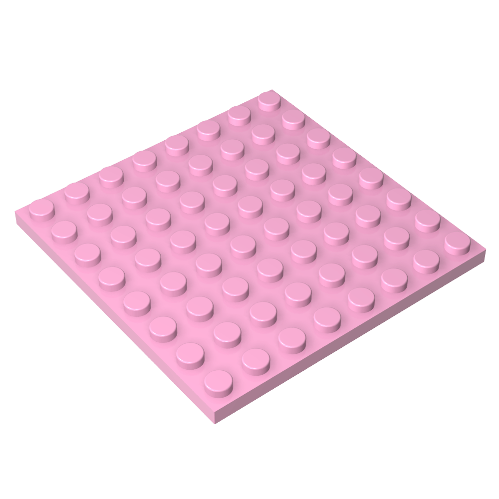 Assiette 8 x 8-MyGobricksFr