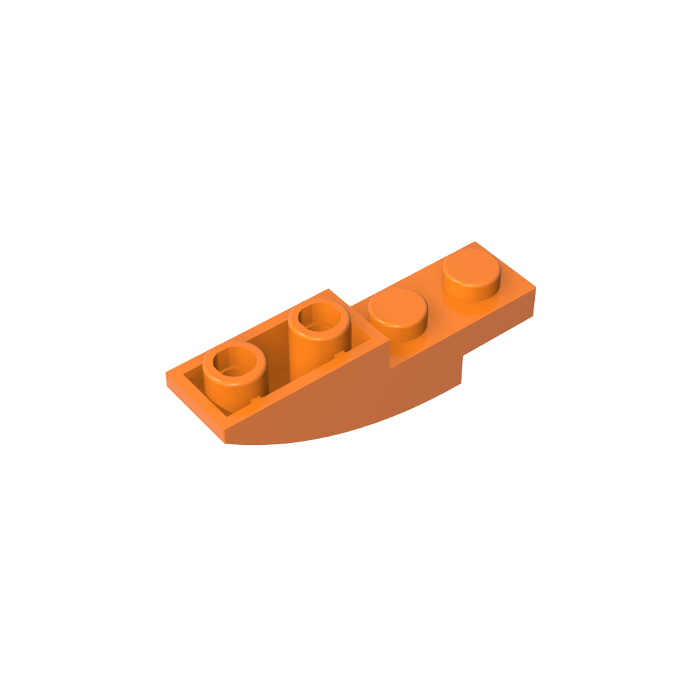 Pente Courbe 4 x 1 Inversée-MyGobricksFr