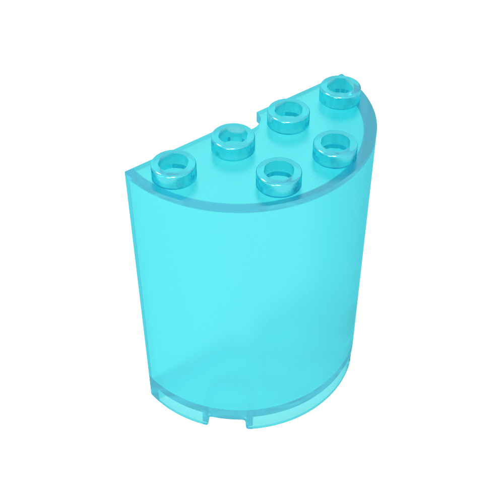 Demi-cylindre 2 x 4 x 4-MyGobricksFr