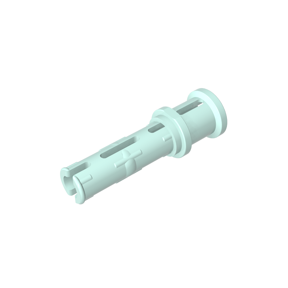 Axe Technic long avec crêtes de friction longitudinales et bague d'arrêt [crête près du bord]-MyGobricksFr