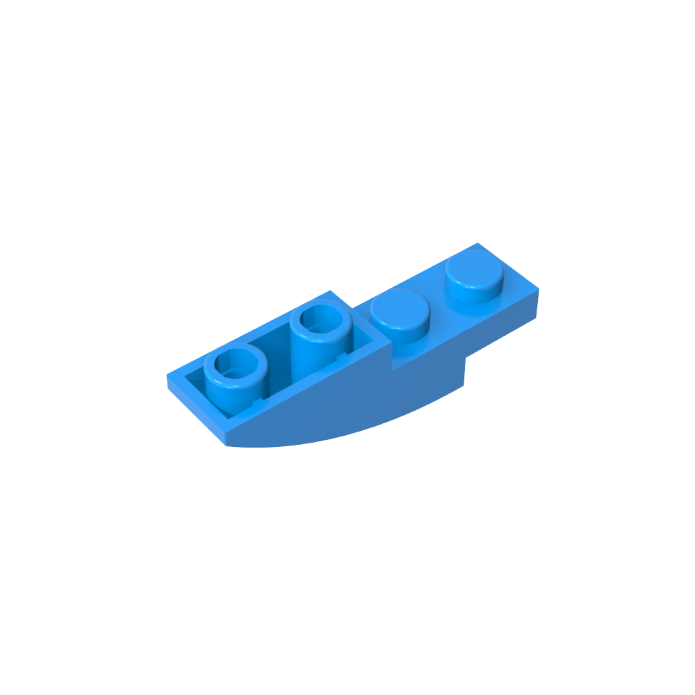 Pente Courbe 4 x 1 Inversée-MyGobricksFr