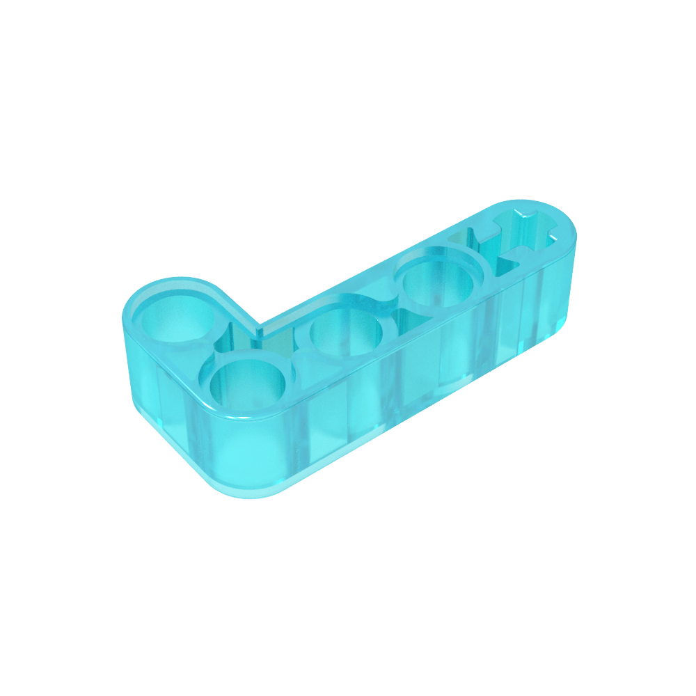 Poutre Technic 2 x 4 en forme de L épaisse-MyGobricksFr