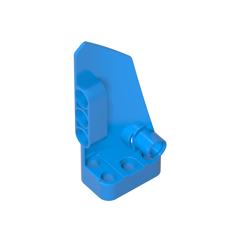 Carénage de panneau Technic n° 3 Petit Lisse Long, Côté A-MyGobricksFr