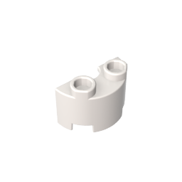 Brique ronde, moitié 1 x 2-MyGobricksFr