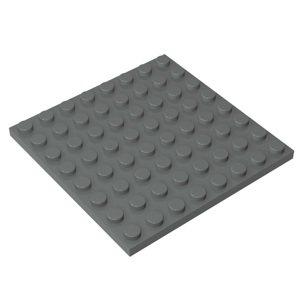 Assiette 8 x 8-MyGobricksFr