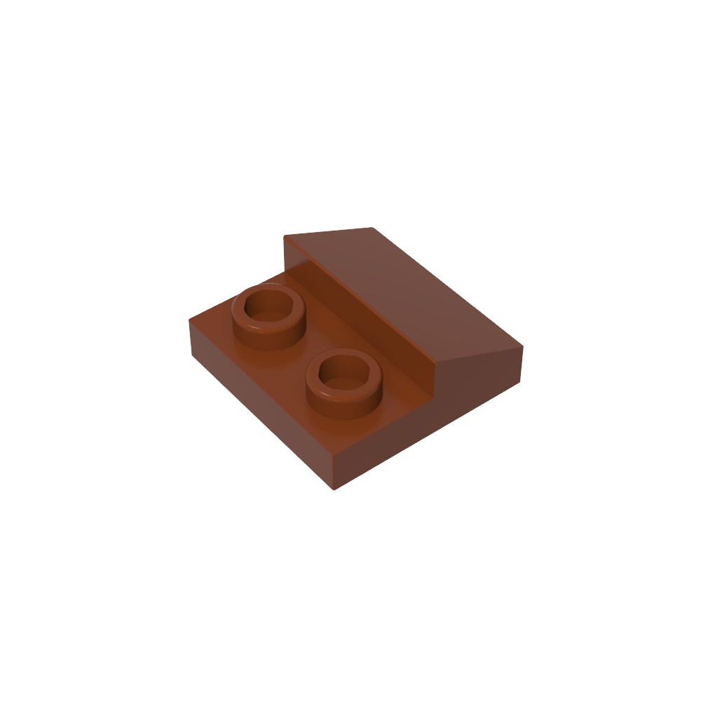 Pente 45 2 x 1 avec découpe 2/3-MyGobricksFr