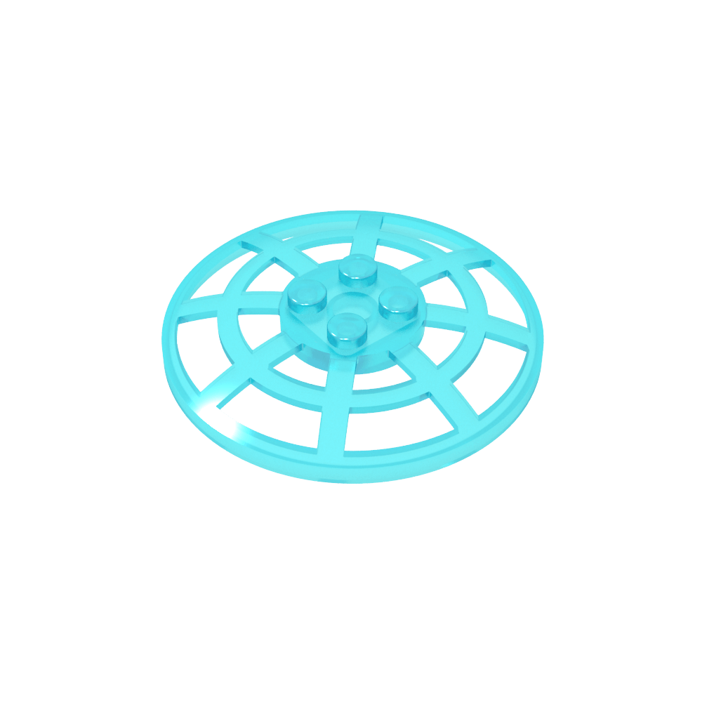 Antenne parabolique 6 x 6 inversée [Radar / Toile / anti-goujons à 90°]-MyGobricksFr