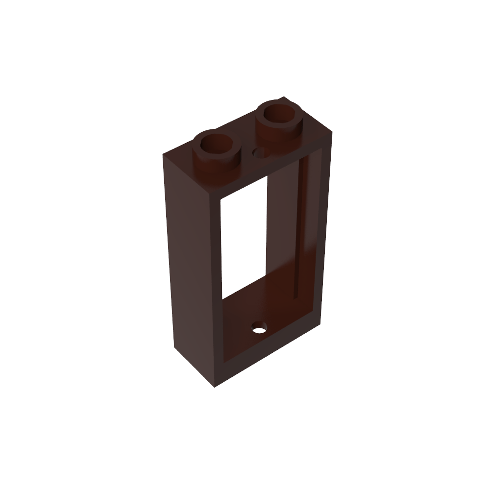Fenêtre 1 x 2 x 3 Façade plate-MyGobricksFr