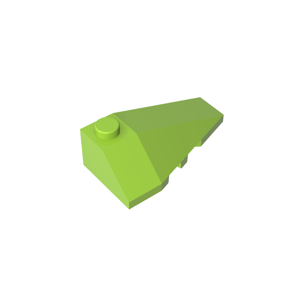 Coin incliné 4 x 2 Triple droite-MyGobricksFr