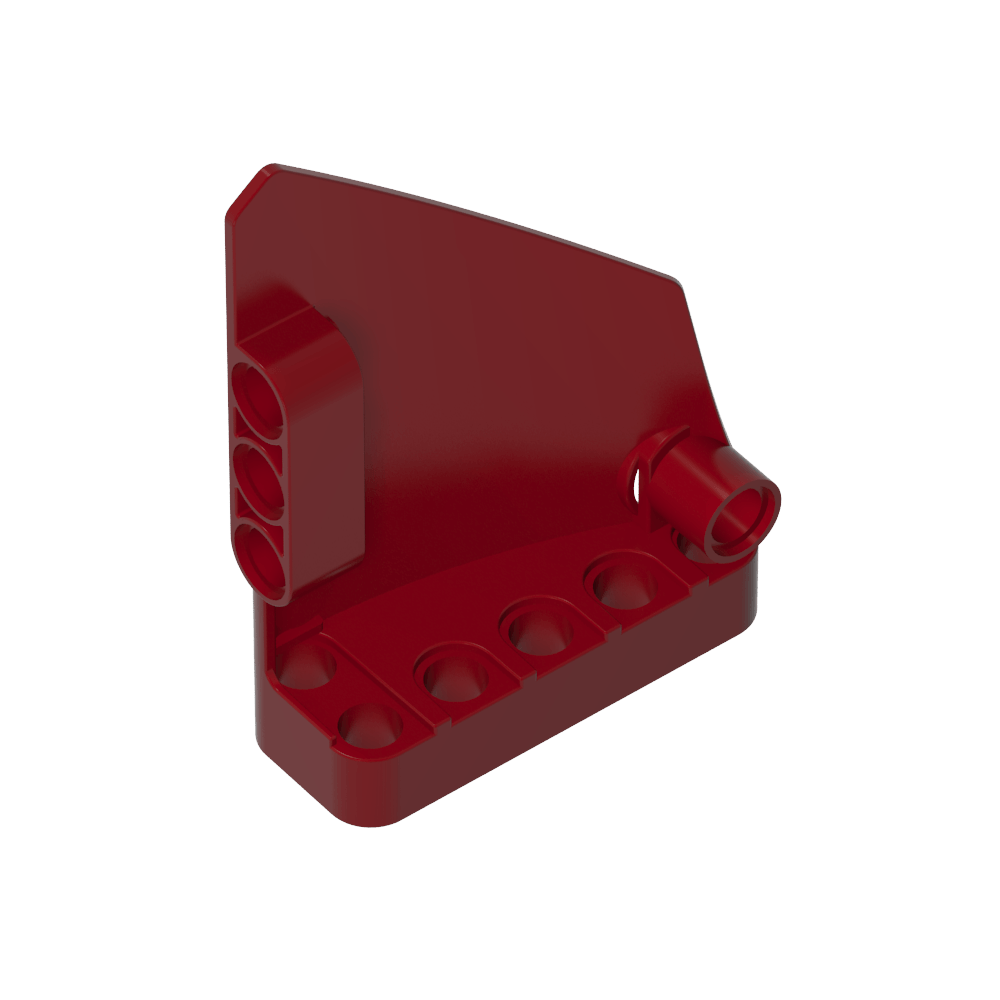 Carénage de panneau Technic n° 13 Grand court lisse, côté A-MyGobricksFr