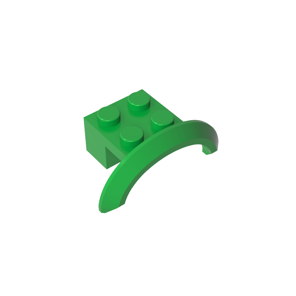 Passage de roue, garde-boue 4 x 2 1/2 x 1-MyGobricksFr