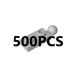 Plaque spéciale 1 x 2 avec boule d'attelage x500PCS #22890