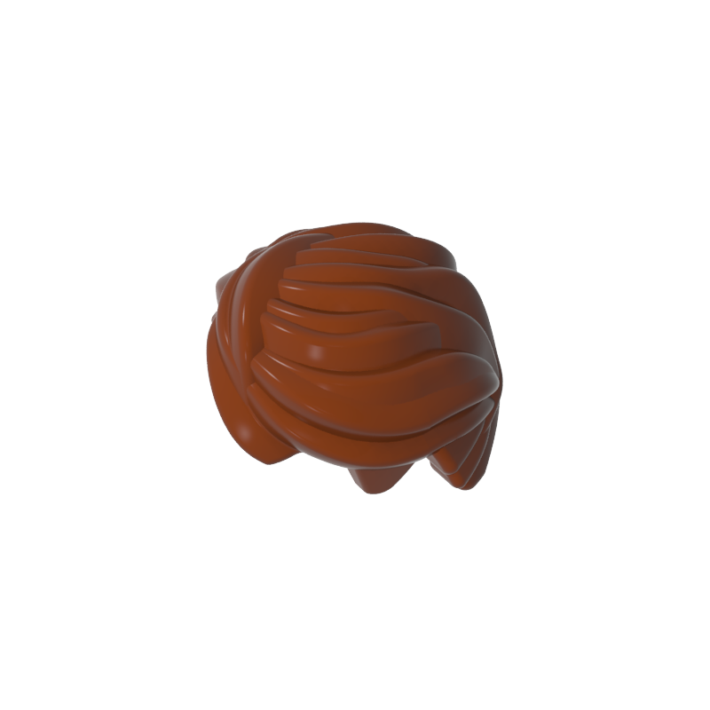 Figure cheveux balayés en arrière, ébouriffés-MyGobricksFr