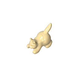 Animal, Chat, Chaton accroupi [Uni]-MyGobricksFr