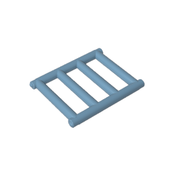 1x4x3 Trapezoidal Fence Piece