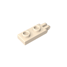 Plaque de charnière 1 x 2 avec 2 doigts et goujons creux-MyGobricksFr