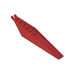 Plaque de charnière 1 x 12 avec extensions latérales inclinées et extrémités effilées-MyGobricksFr