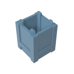 Boîte de rangement 2 x 2 x 2 - Ouverture sur le dessus-MyGobricksFr