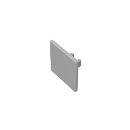 Bannière de château carrée 2x2