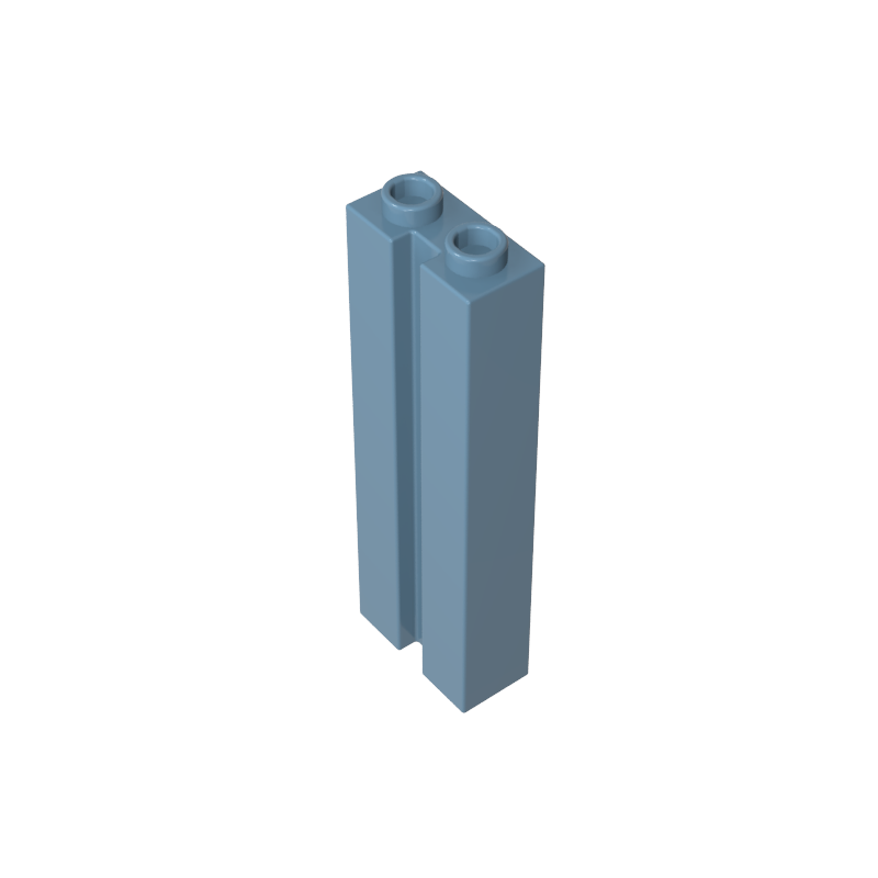 Brique spéciale 1 x 2 x 5 avec rainure-MyGobricksFr
