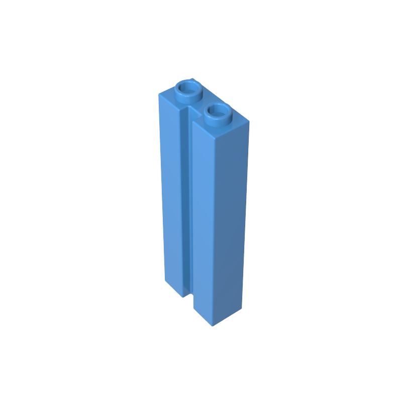 Brique spéciale 1 x 2 x 5 avec rainure-MyGobricksFr