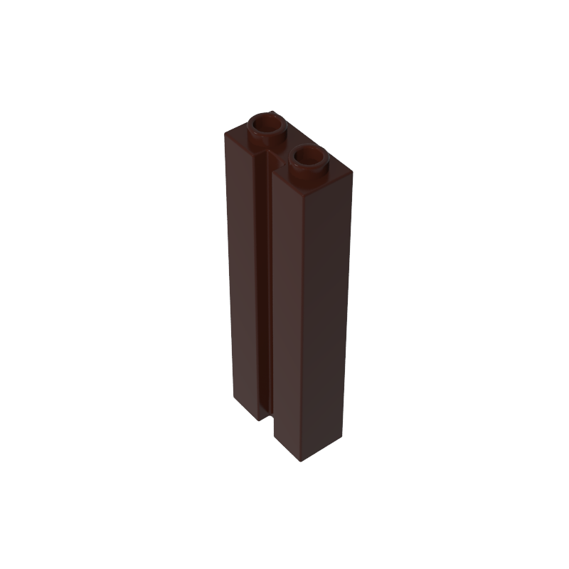 Brique spéciale 1 x 2 x 5 avec rainure-MyGobricksFr