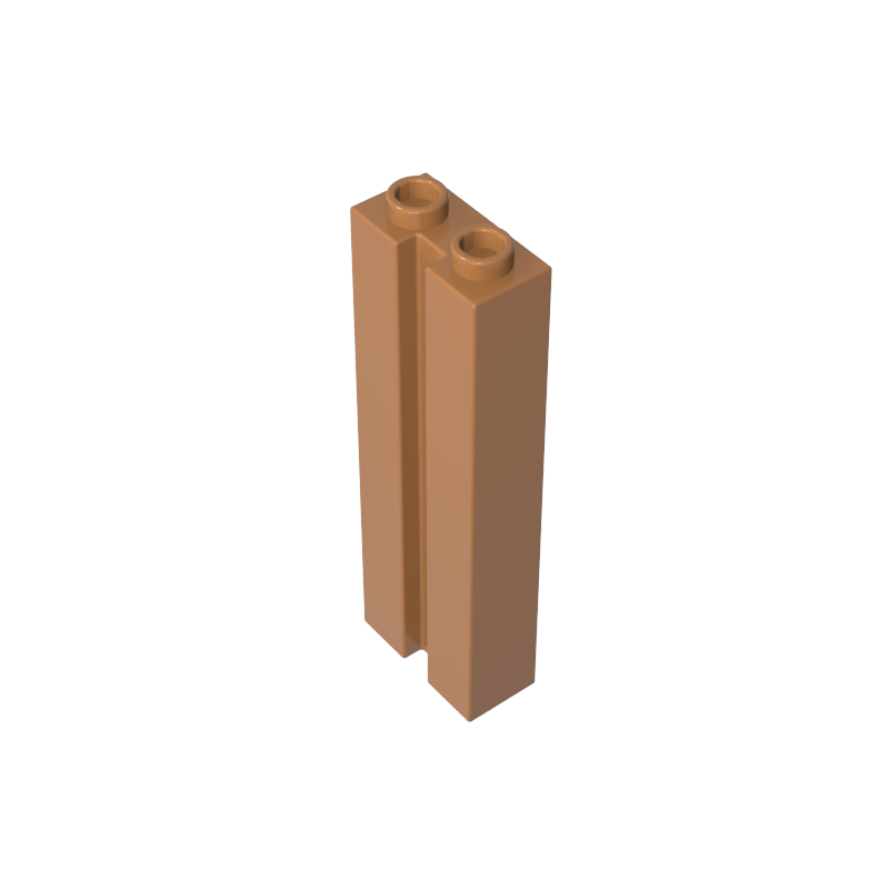 Brique spéciale 1 x 2 x 5 avec rainure-MyGobricksFr