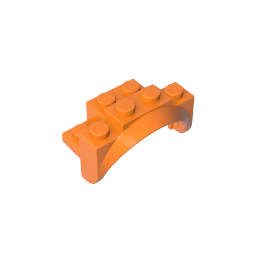 Passage de roue, garde-boue 2 x 4 x 2-MyGobricksFr