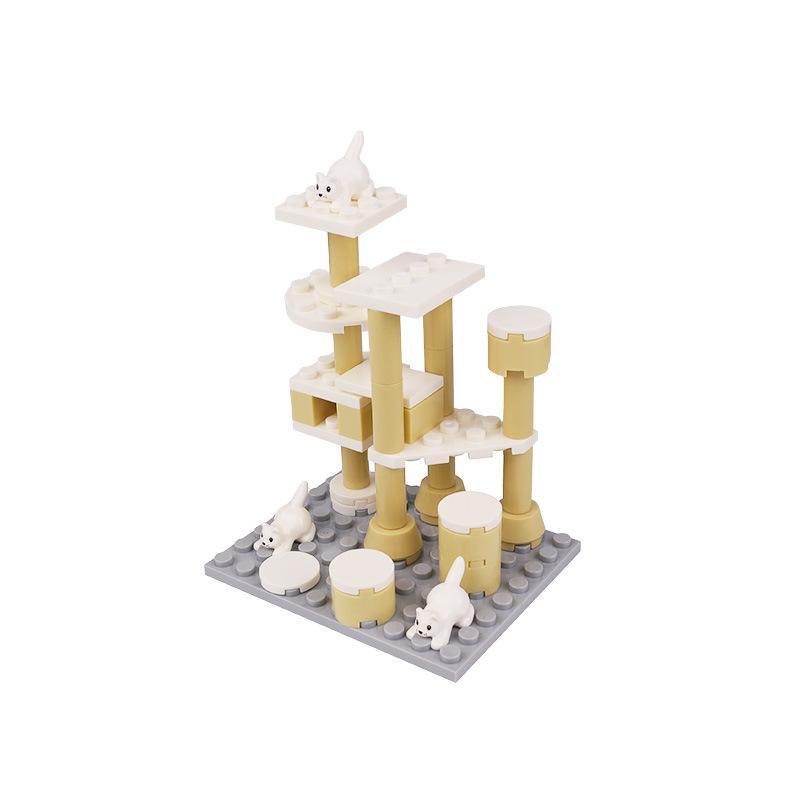 MOC Bauernhof-Szene-Bausteinset, Haus- und Gartenbausteine – Montageteile