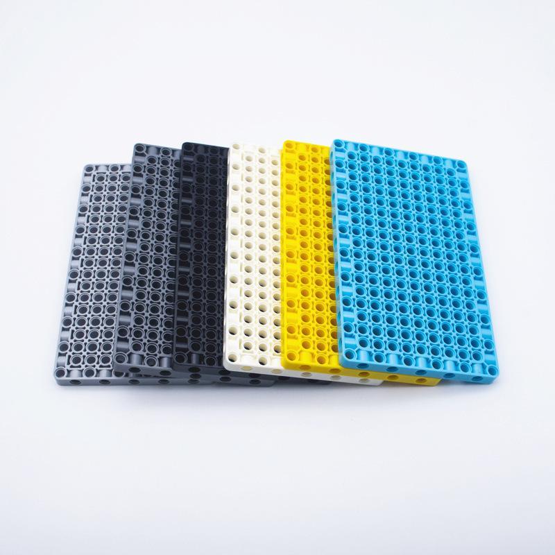 Plaque De Bloc De Construction Mécanique Unique 39369 Avec Trous-11x19 Compatible Avec Les Plaques De Base Technic (pas De Marque Gobricks)-BricksBulk.Fr