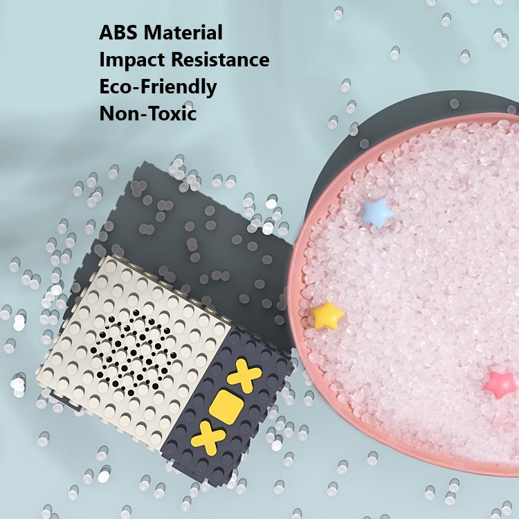 Nouvelle enceinte Bluetooth pour blocs de construction, mini-enceinte à volume élevé, compatible avec les accessoires de blocs de construction MOC.