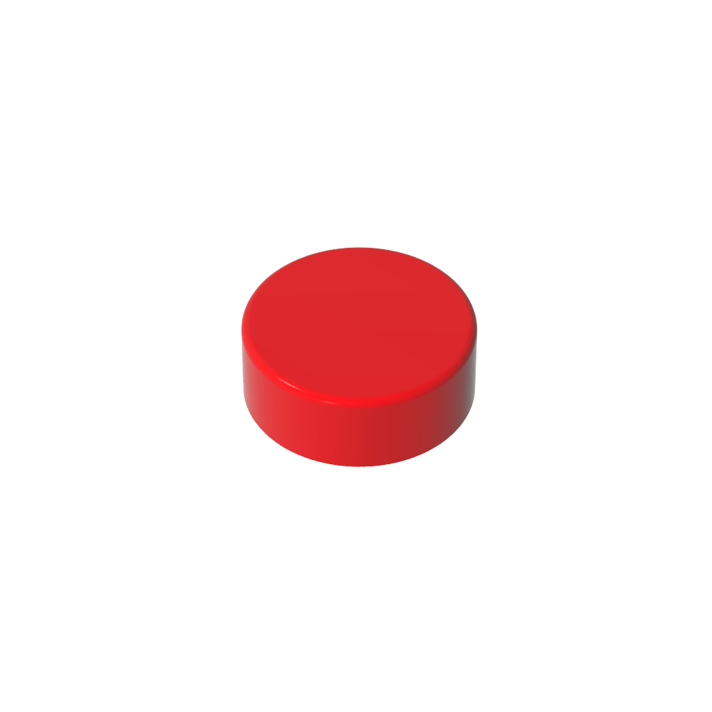 Tuile ronde 1 x 1-MyGobricksFr