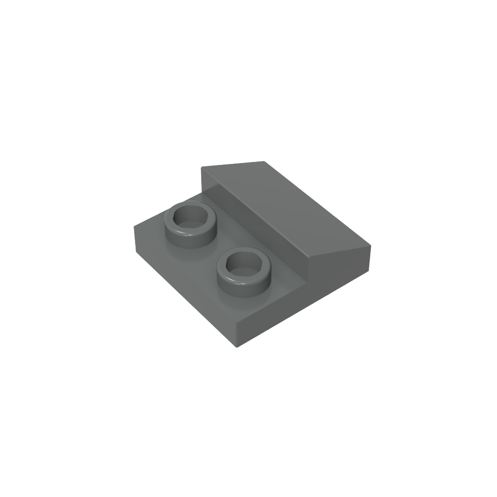 Pente 45 2 x 1 avec découpe 2/3-MyGobricksFr