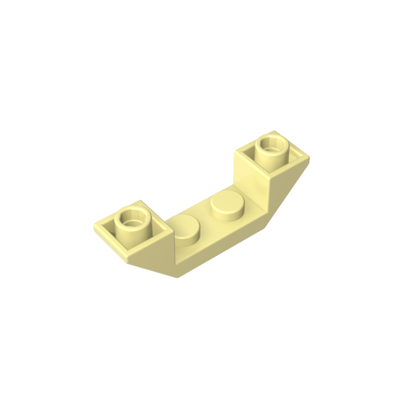 Brique inversée inclinée 1x4