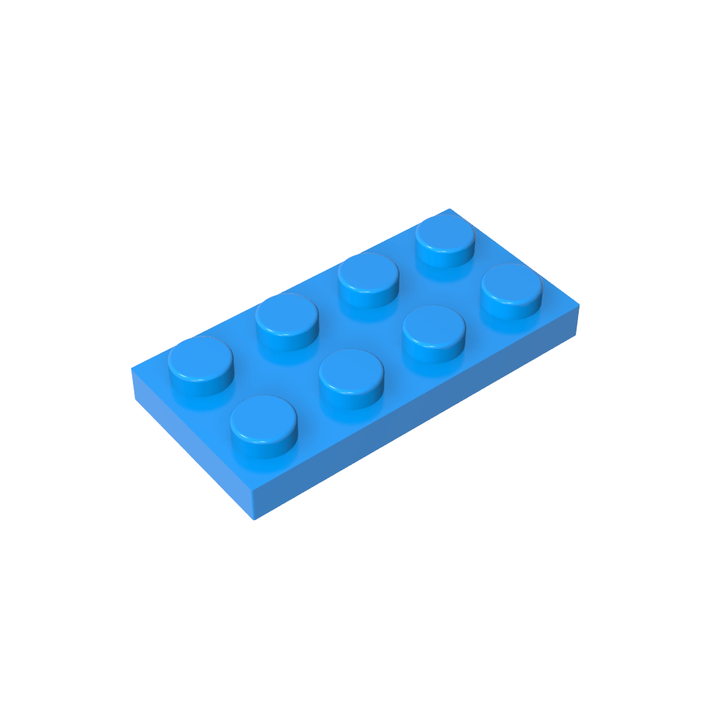 Plaque 2 x 4-MyGobricksFr
