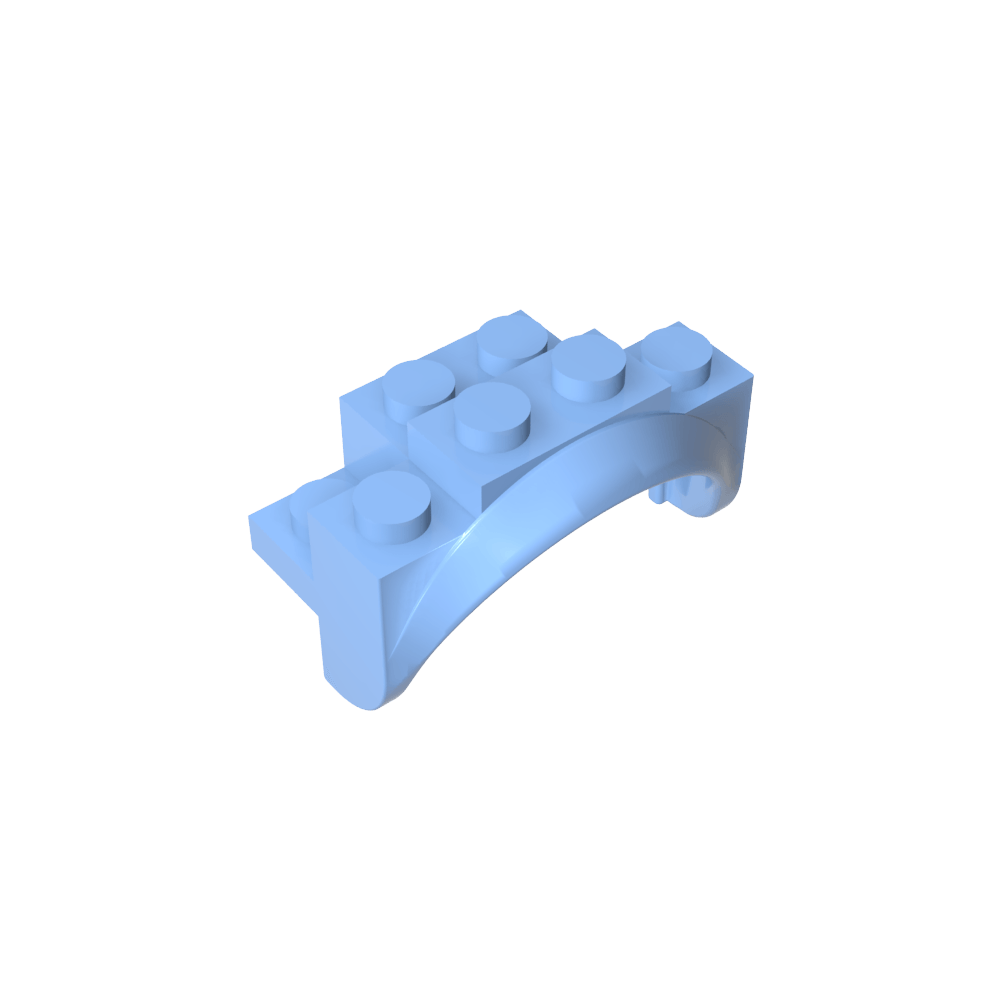 Passage de roue, garde-boue 2 x 4 x 2-MyGobricksFr