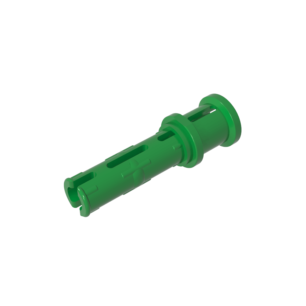 Axe Technic long avec crêtes de friction longitudinales et bague d'arrêt [crête près du bord]-MyGobricksFr