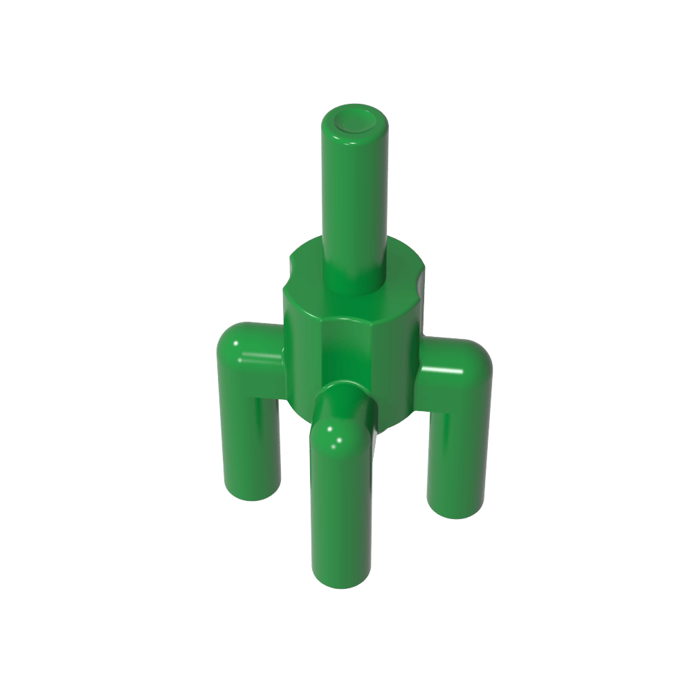 Plante, cime de palmier, 4 barres supérieures, 1 barre inférieure-MyGobricksFr