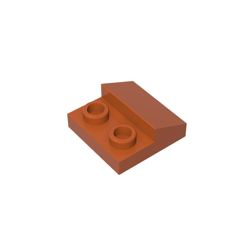 Pente 45 2 x 1 avec découpe 2/3-MyGobricksFr