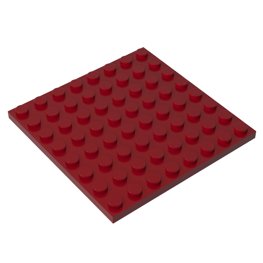 Assiette 8 x 8-MyGobricksFr