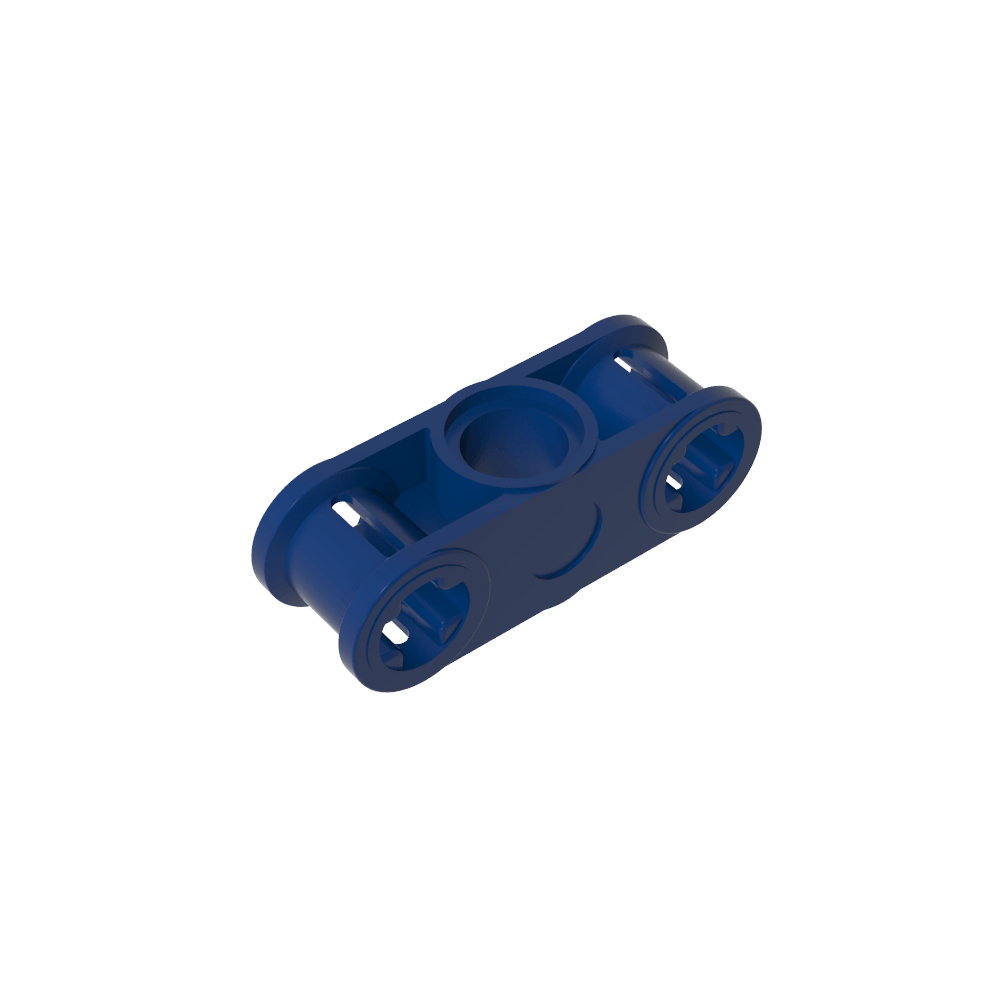 Axe et connecteur à broche Technic perpendiculaire 3L avec trou de broche central-MyGobricksFr