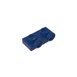 Plaque modifiée 1 x 2 avec 2 pointes saillantes inversées-MyGobricksFr