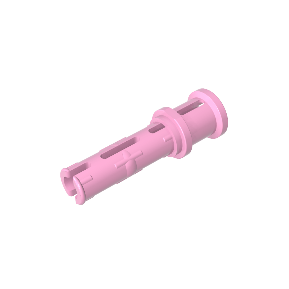 Axe Technic long avec crêtes de friction longitudinales et bague d'arrêt [crête près du bord]-MyGobricksFr