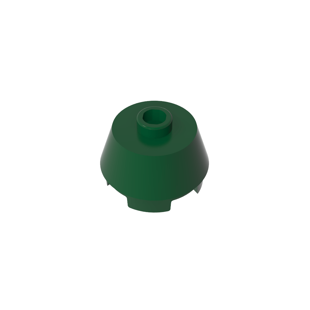 Brique ronde 2 x 2 Cône tronqué-MyGobricksFr