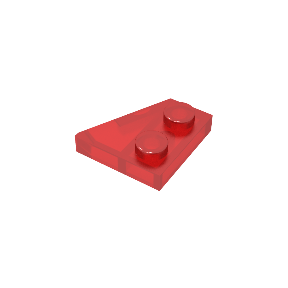 Plaque en coin 2 x 2 gauche-MyGobricksFr