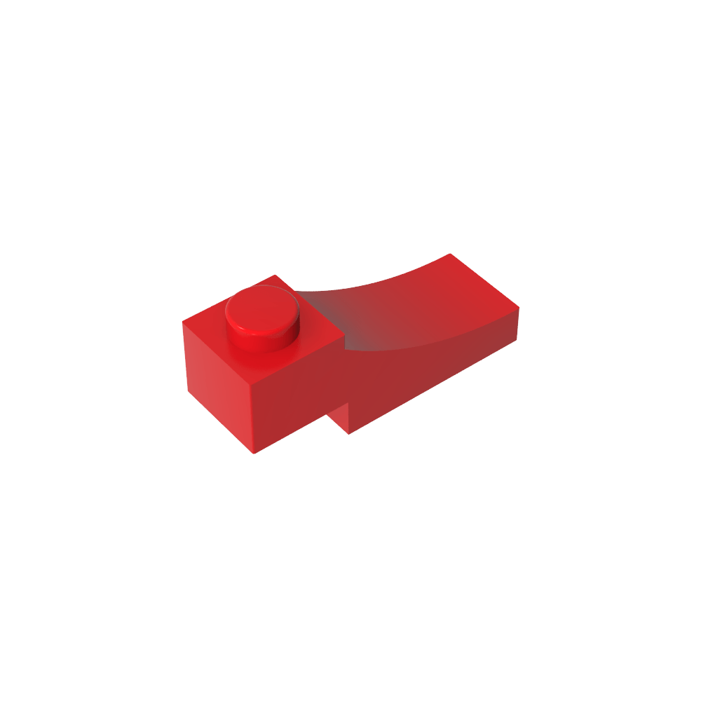 Brique incurvée 3 x 1 avec découpe inversée 2/3-MyGobricksFr