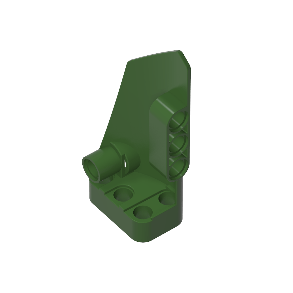 Carénage de panneau Technic n° 4 Petit Lisse Long, Côté B-MyGobricksFr